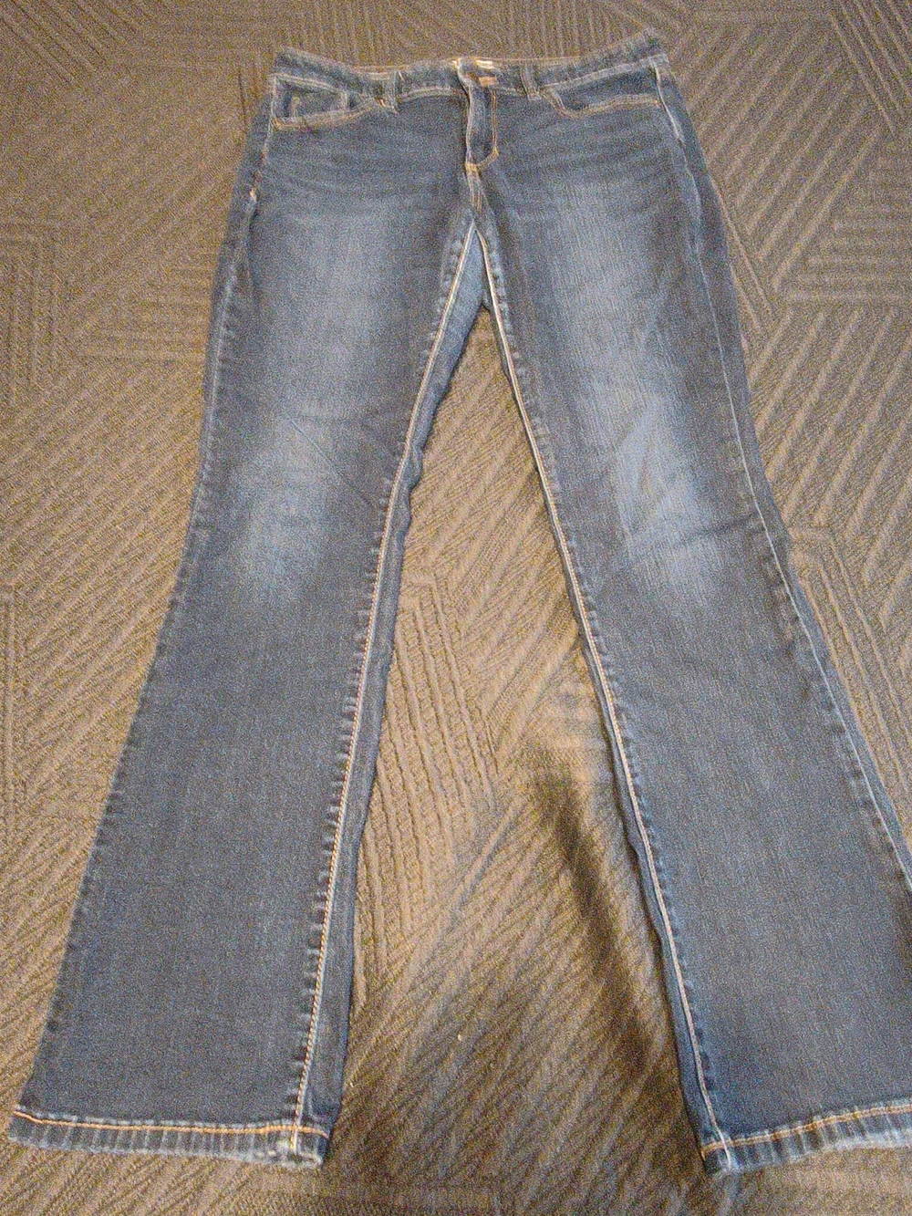 Classic Women's Blue Flare Jeans - Flattering Wide Leg